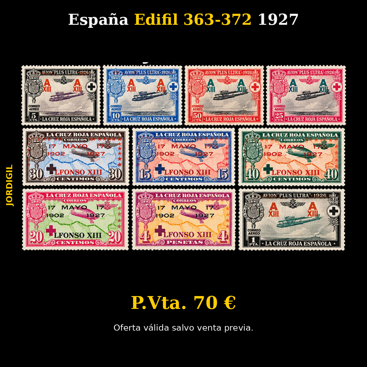España · Edifil 363-372